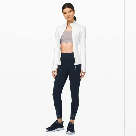 Lululemon  Run Times Bra Color: Dark Chrome size 32 D - Picture 3 of 13